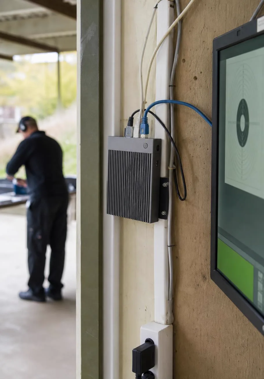 Schnittstelle Box neben der Trefferanzeige
